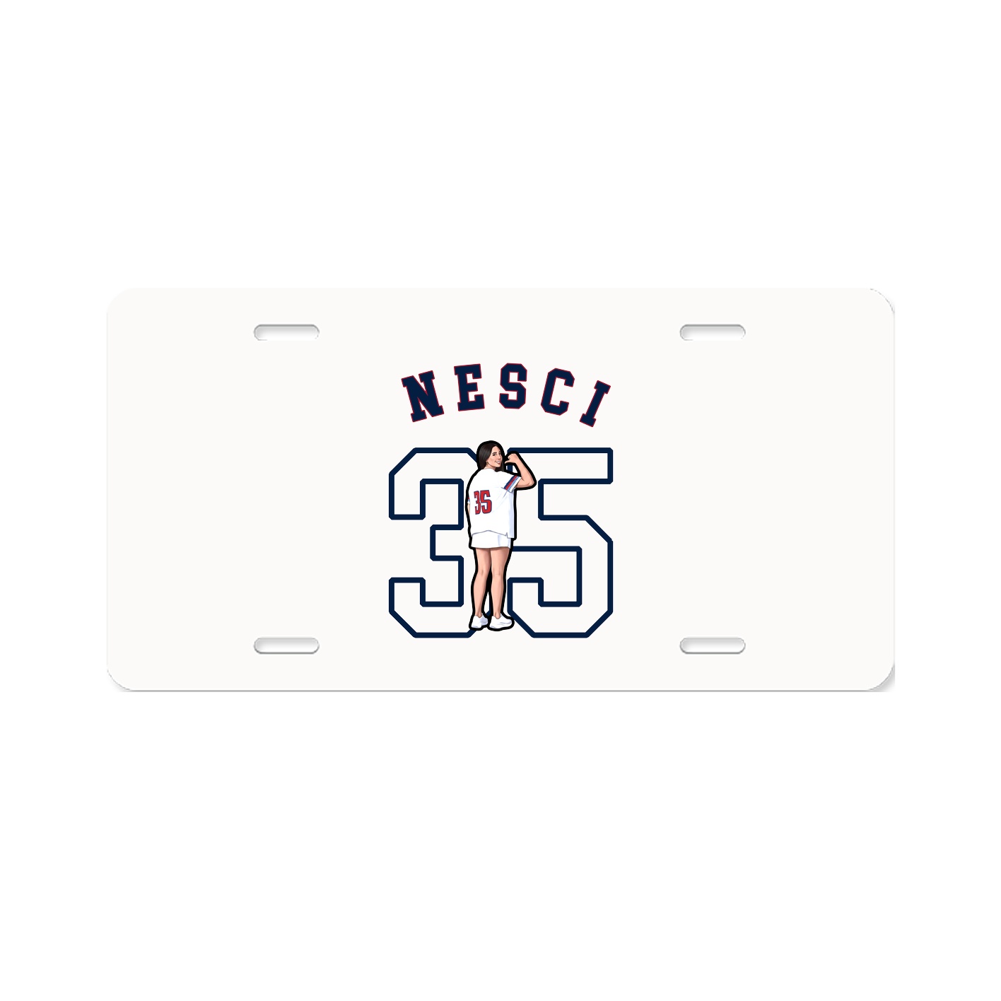 License Plate — Shirsey Arch in Classic