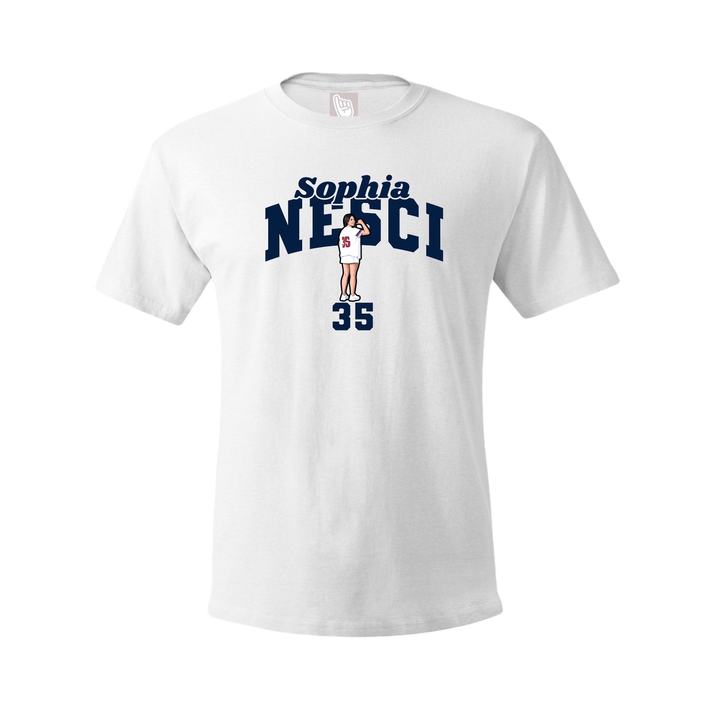 Tee — Signature Arch in White