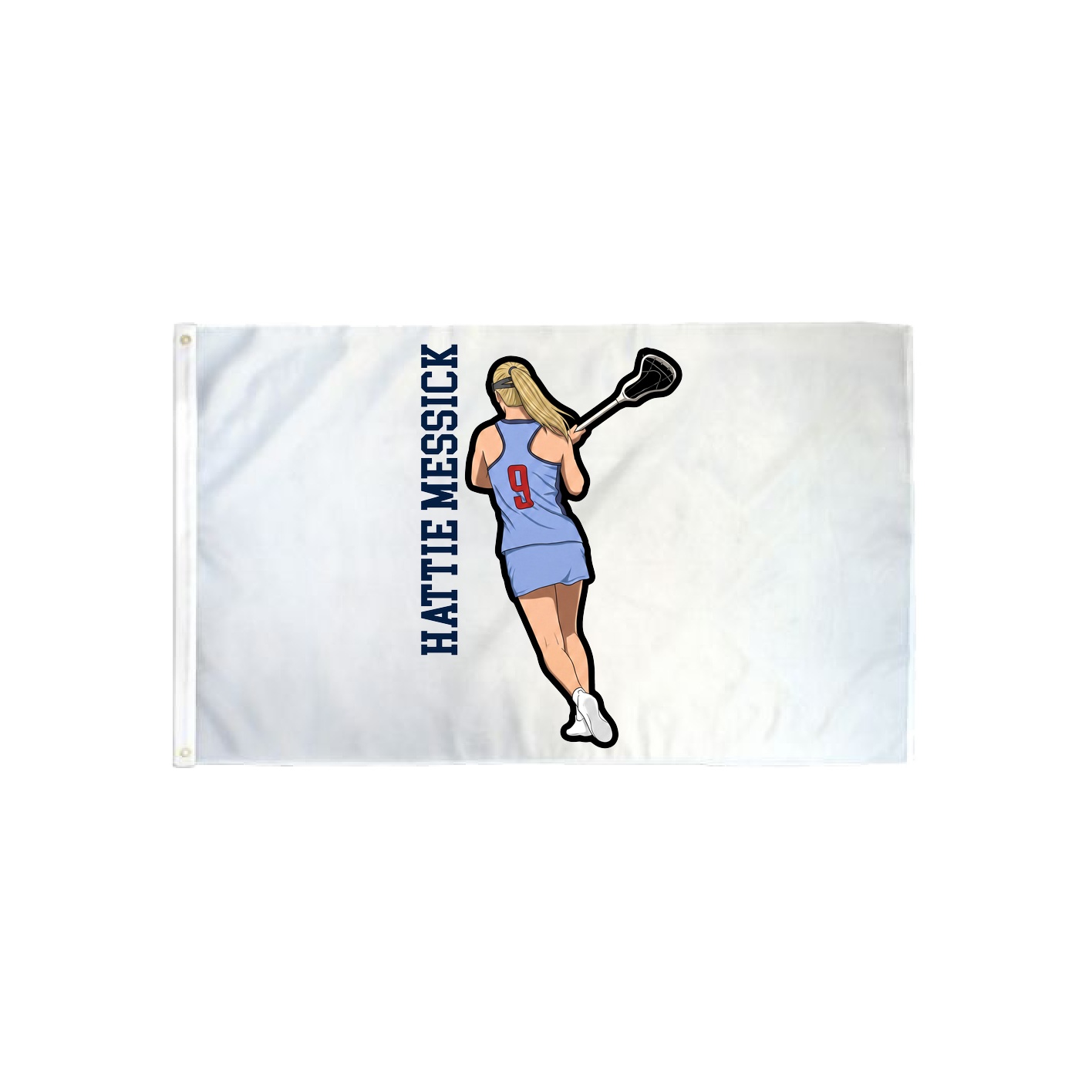 3x5 Flag — Name Vertical in Classic
