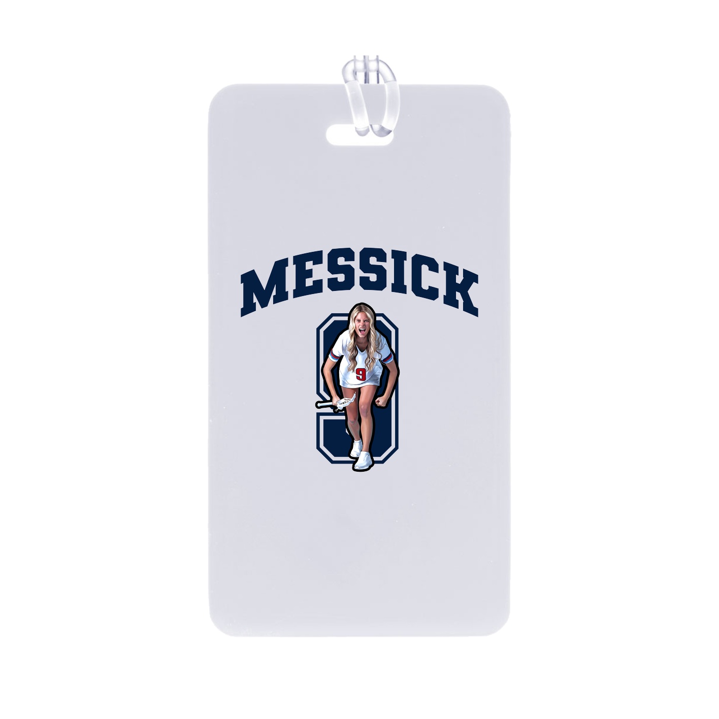 Bag Tag — Number in Classic