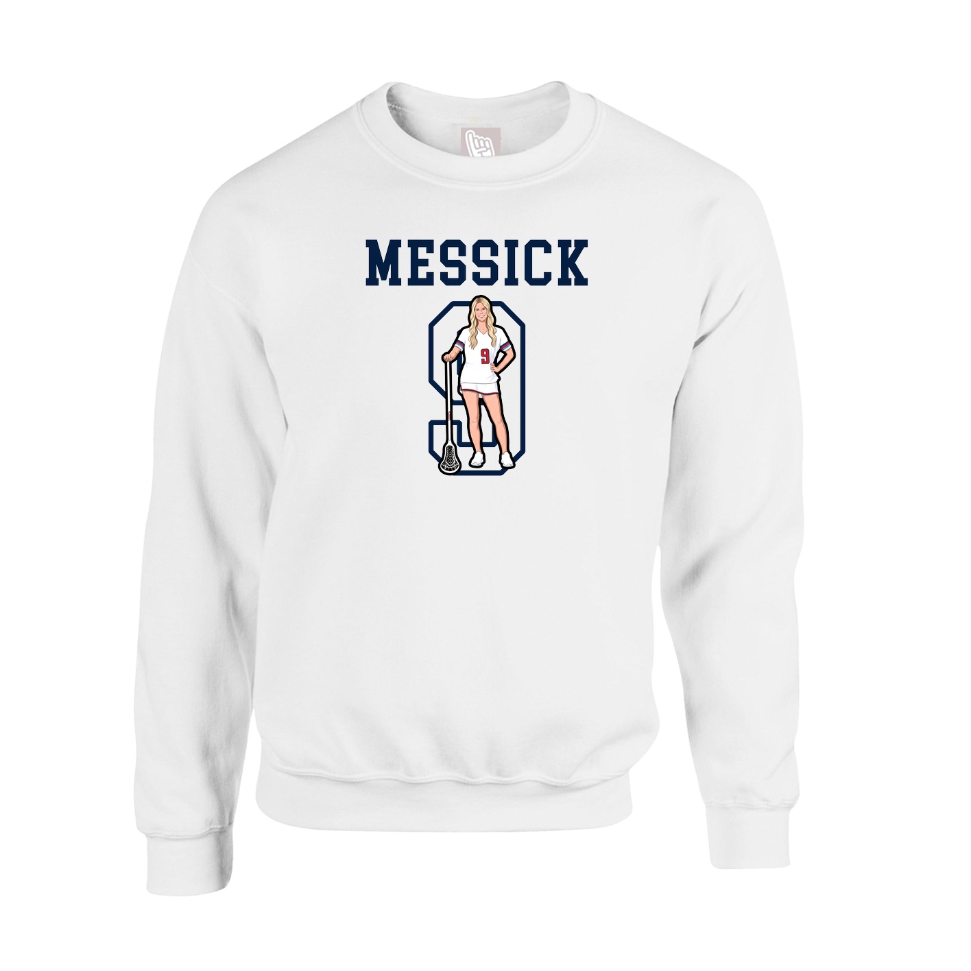 Fleece Crew — Shirsey in White