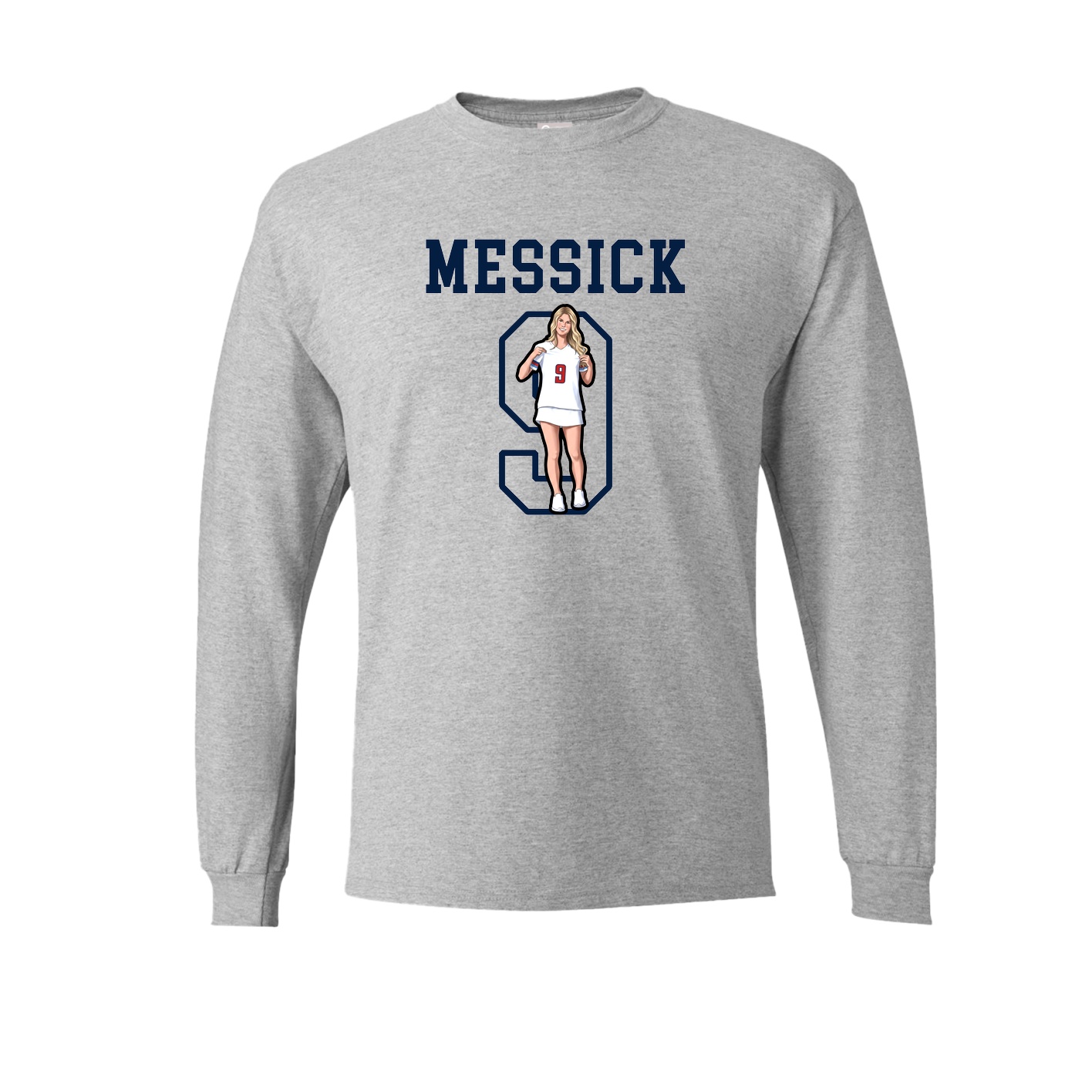 Long Sleeve Tee — Shirsey in Grey