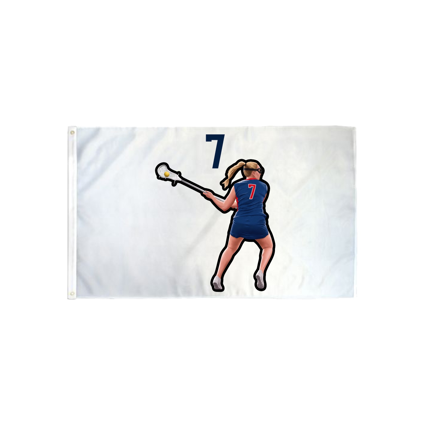 3x5 Flag — Number Top in Classic