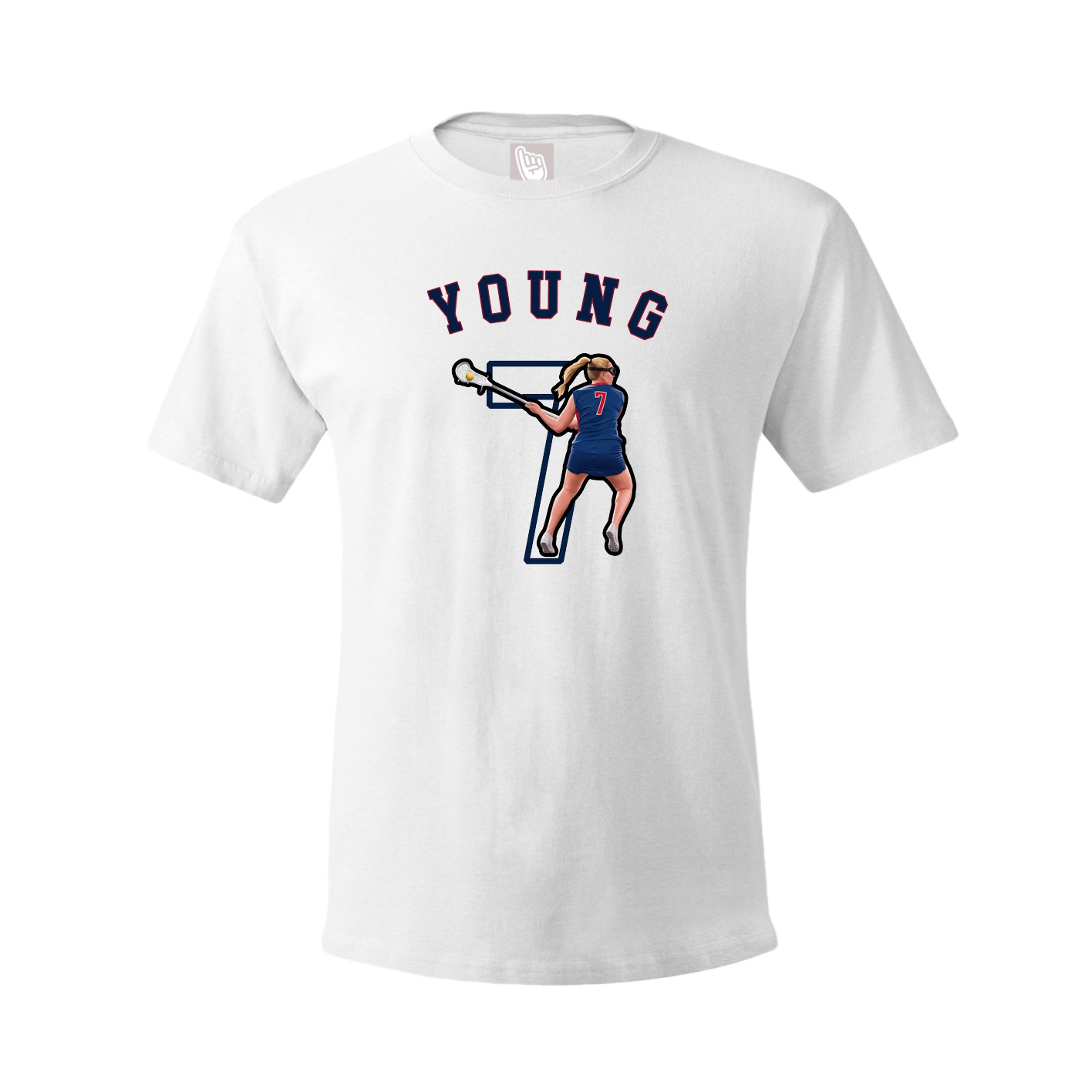 Tee — Shirsey Arch in White