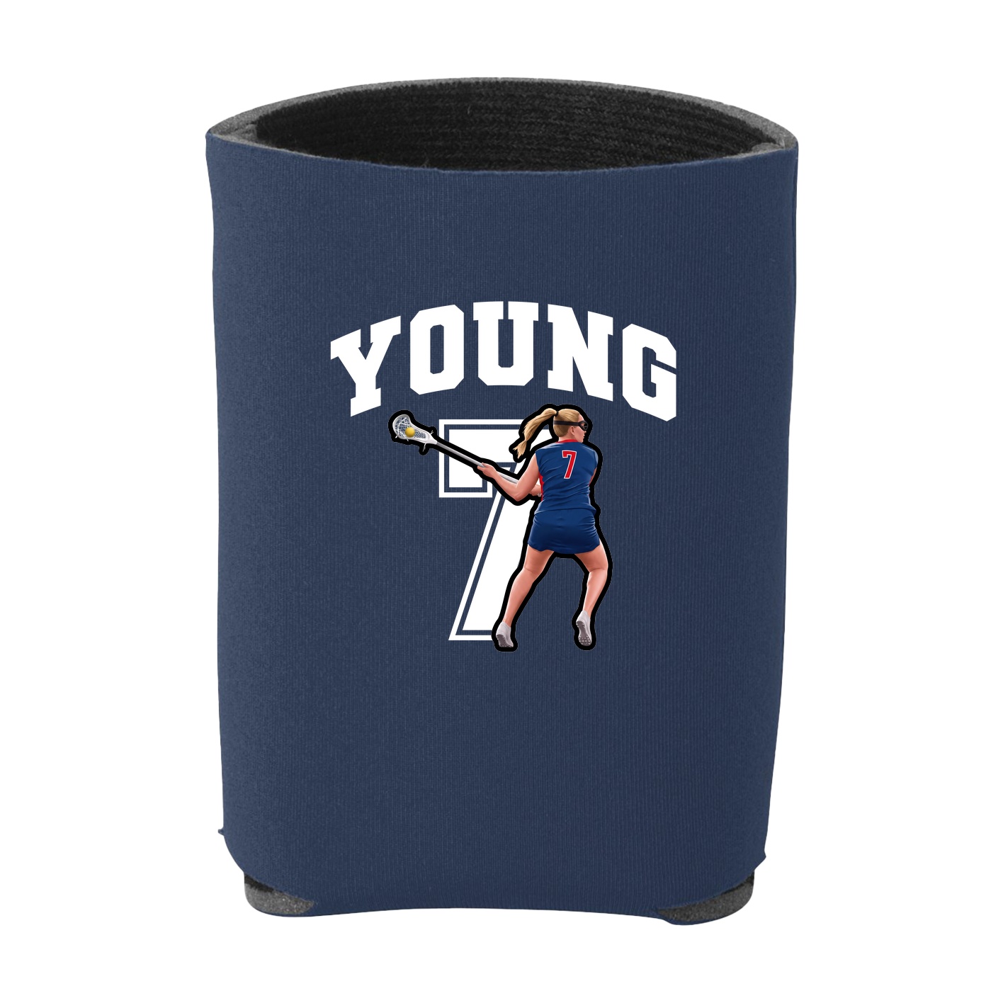 Can Holder — Number in Navy