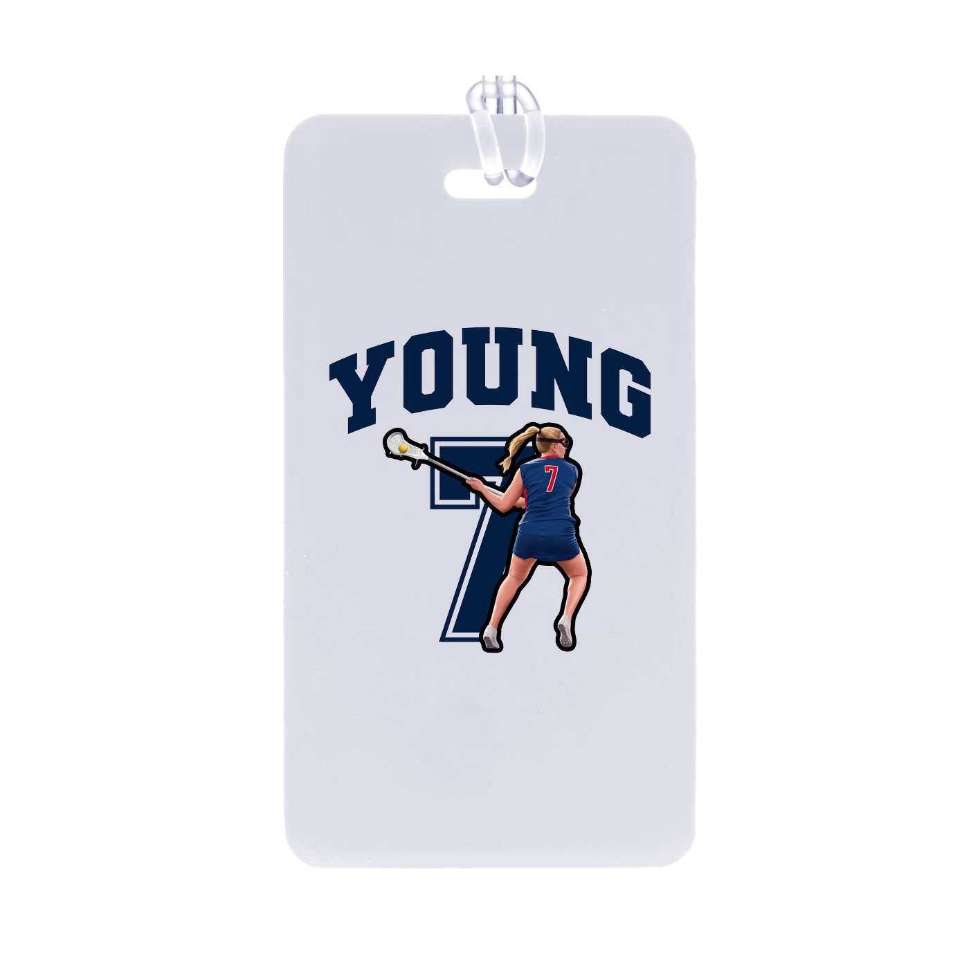 Bag Tag — Number in Classic