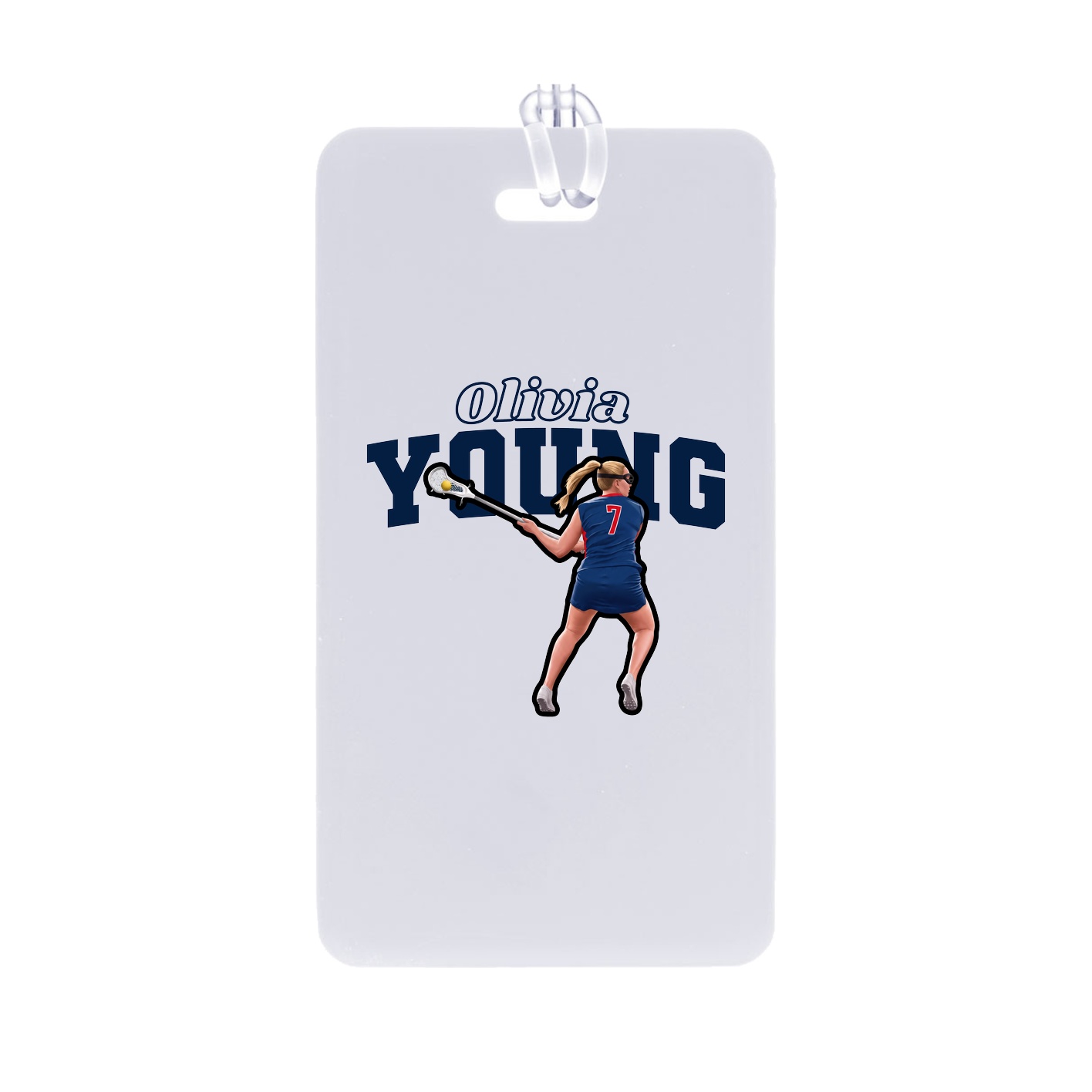 Bag Tag — Name Arch in Classic