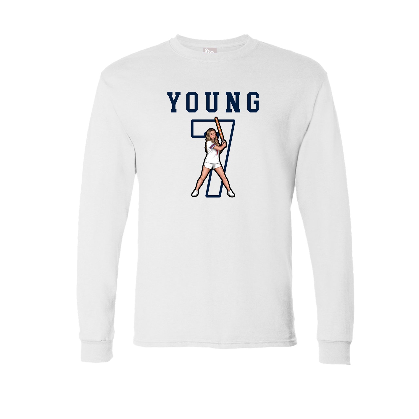 Long Sleeve Tee — Shirsey in White