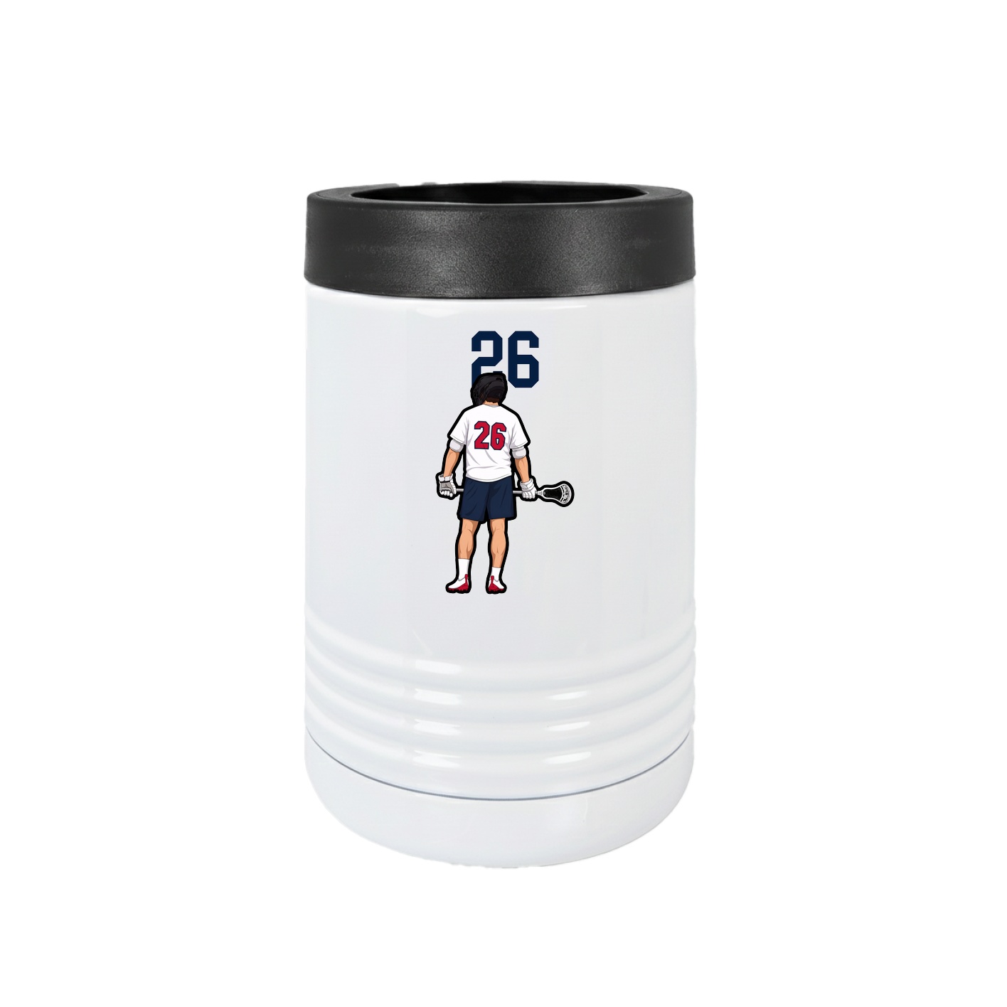 Beverage Holder — Number Top in White