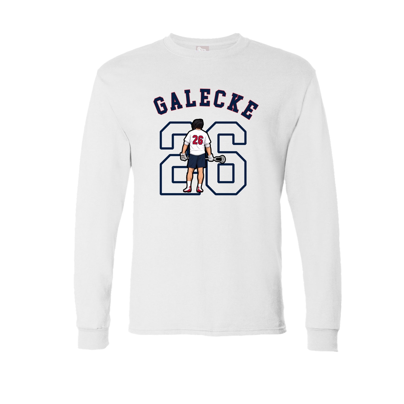Long Sleeve Tee — Shirsey Arch in White