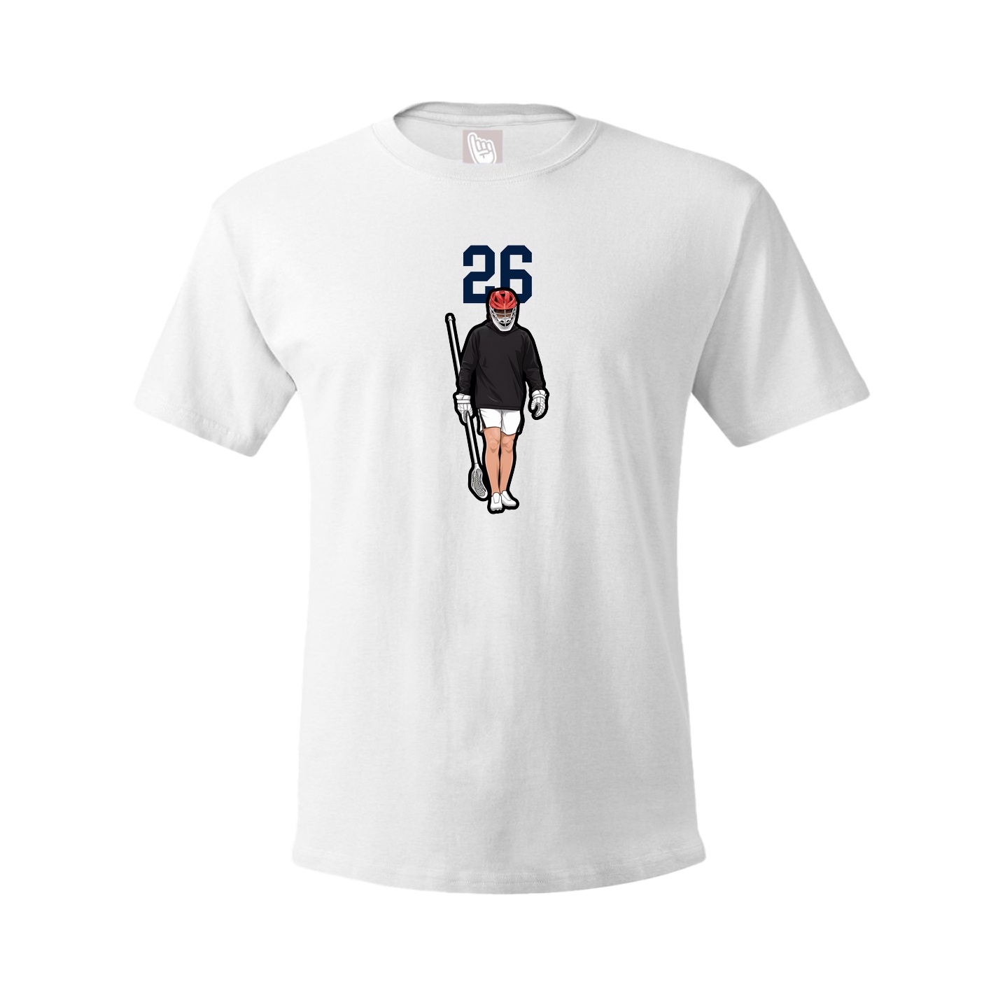 Tee — Number Top in White