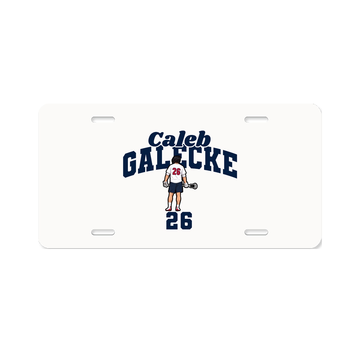 License Plate — Signature Arch in Classic