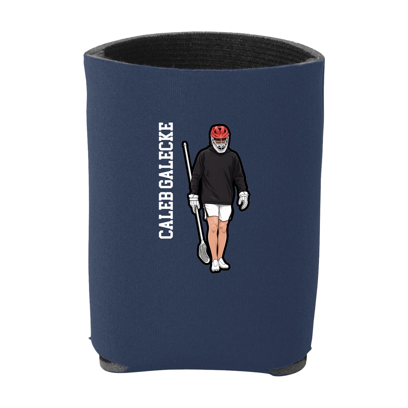 Can Holder — Name Vertical in Navy