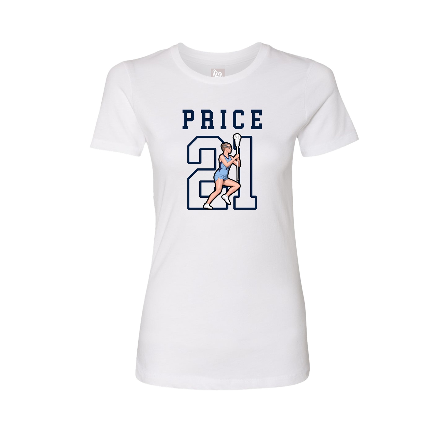 Fitted Women's Tee — Shirsey in White