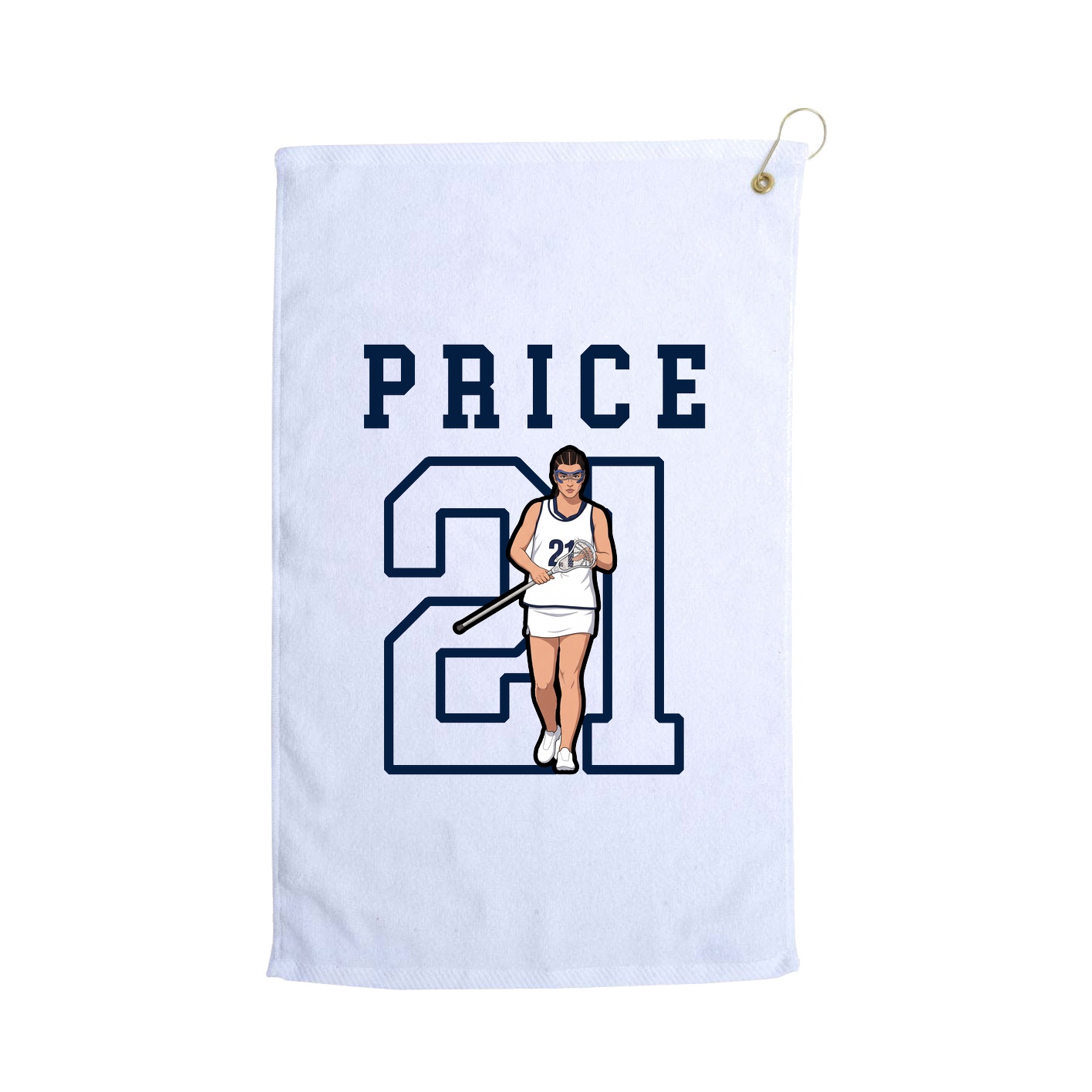 Golf Towel — Shirsey in White