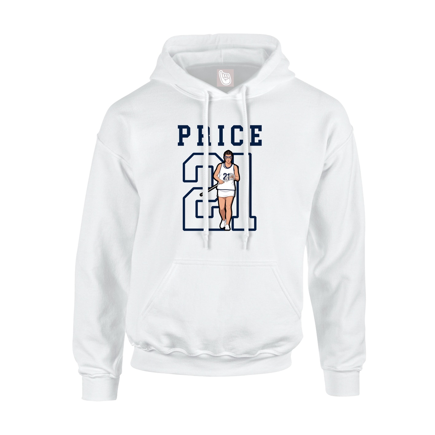 Youth Hoodie — Shirsey in White