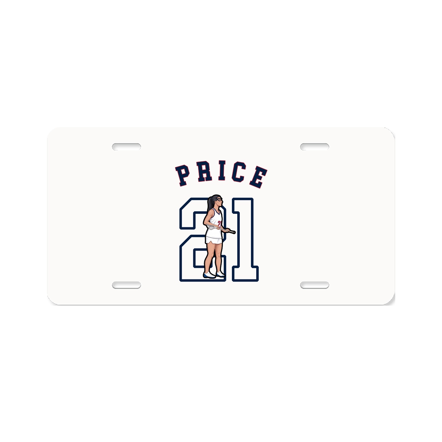 License Plate — Shirsey Arch in Classic