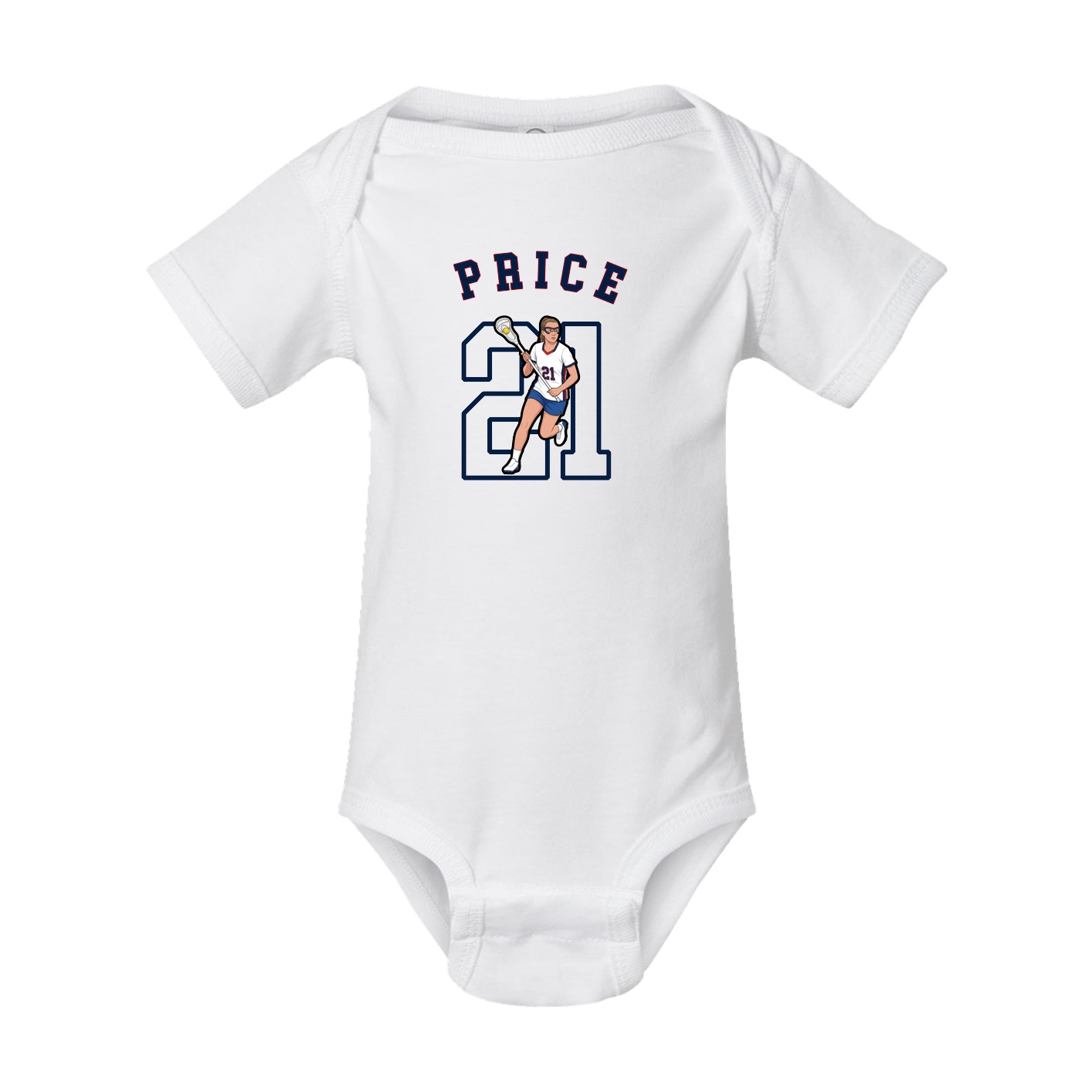 Baby Onesie — Shirsey Arch in White