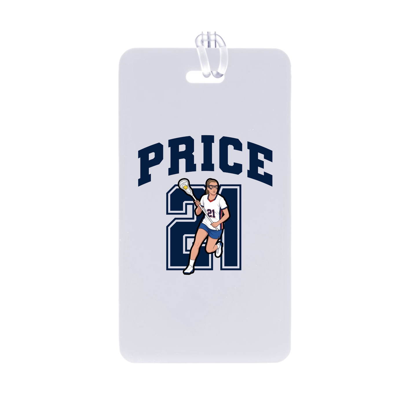 Bag Tag — Number in Classic