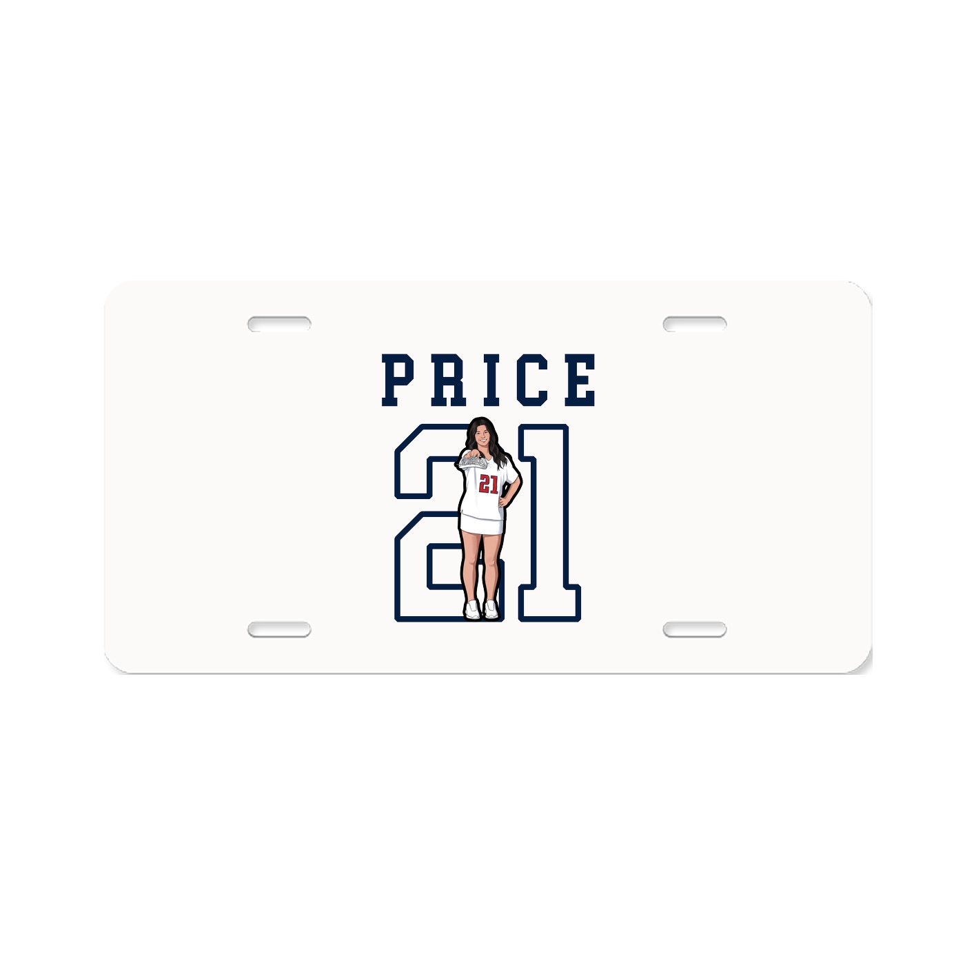 License Plate — Shirsey in Classic