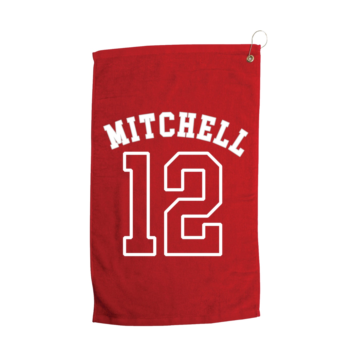 Golf Towel — Shirsey Arch in Red