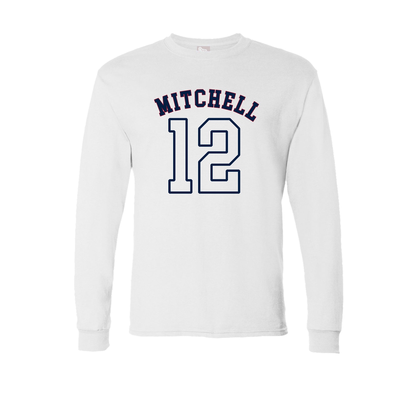 Long Sleeve Tee — Shirsey Arch in White