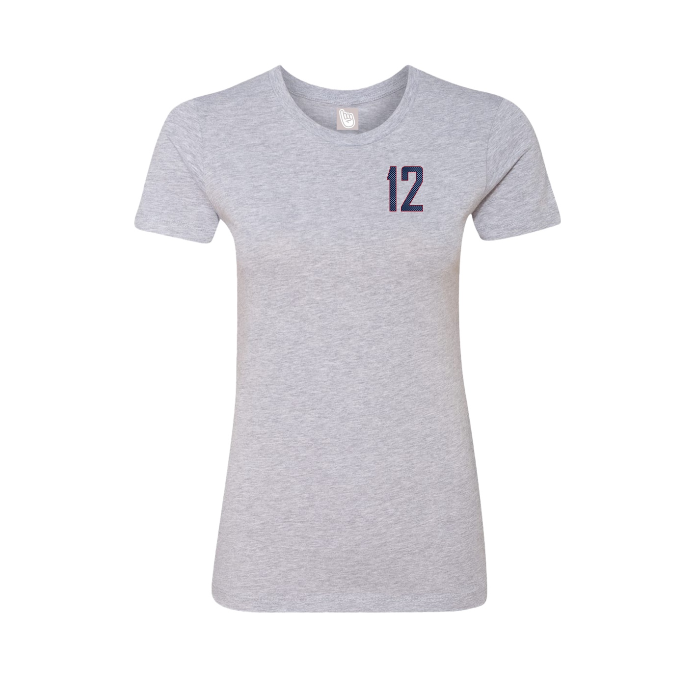 Womens Tee — Front Shirsy in Grey