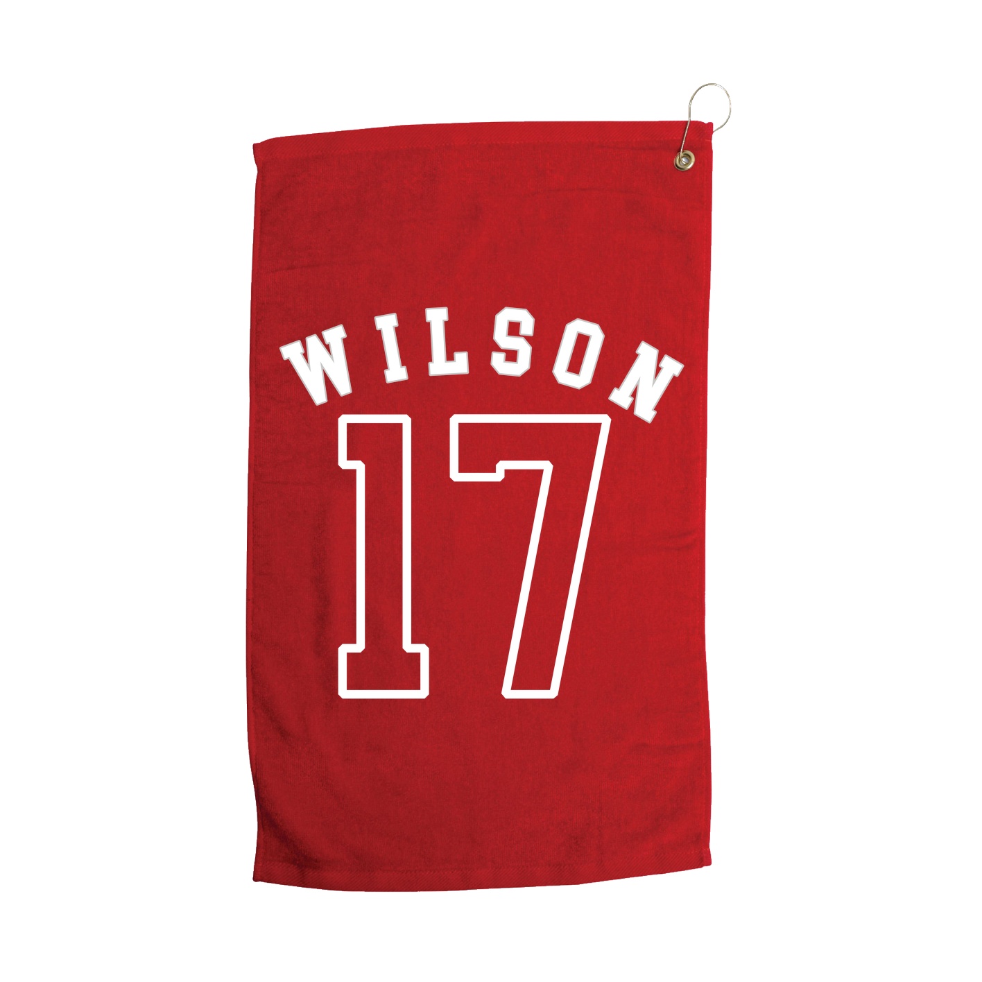 Golf Towel — Shirsey Arch in Red
