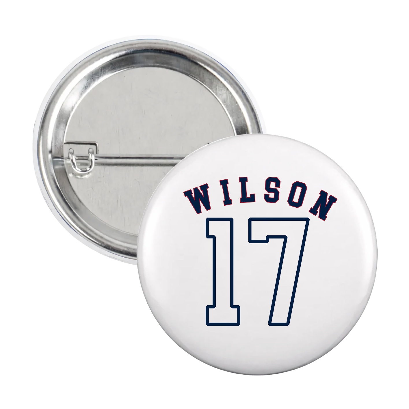 Game Day Button — Shirsey Arch in White