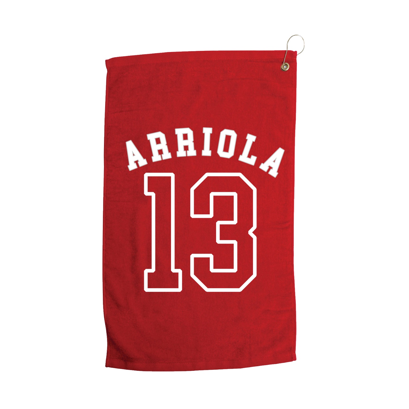 Golf Towel — Shirsey Arch in Red