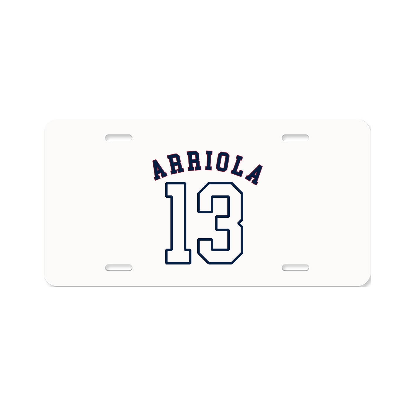 License Plate — Shirsey Arch in Classic