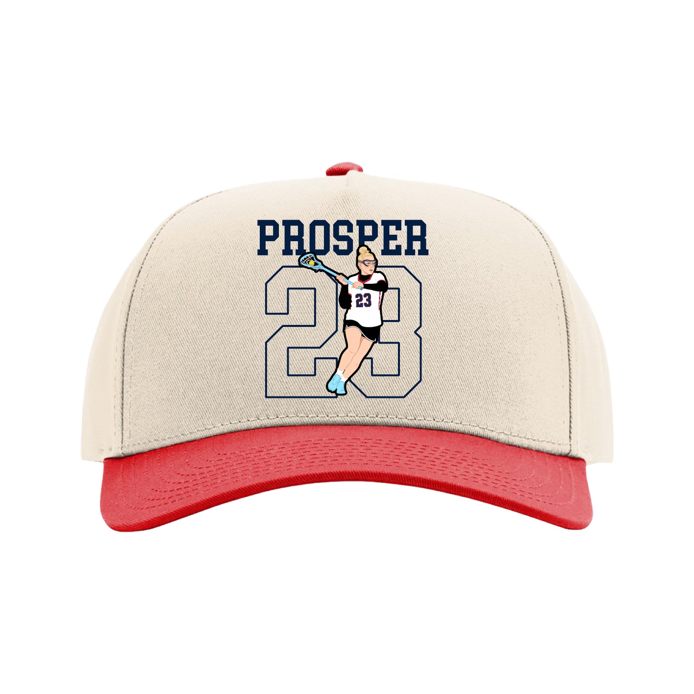 Full Fabric Five-Panel Champ Cap