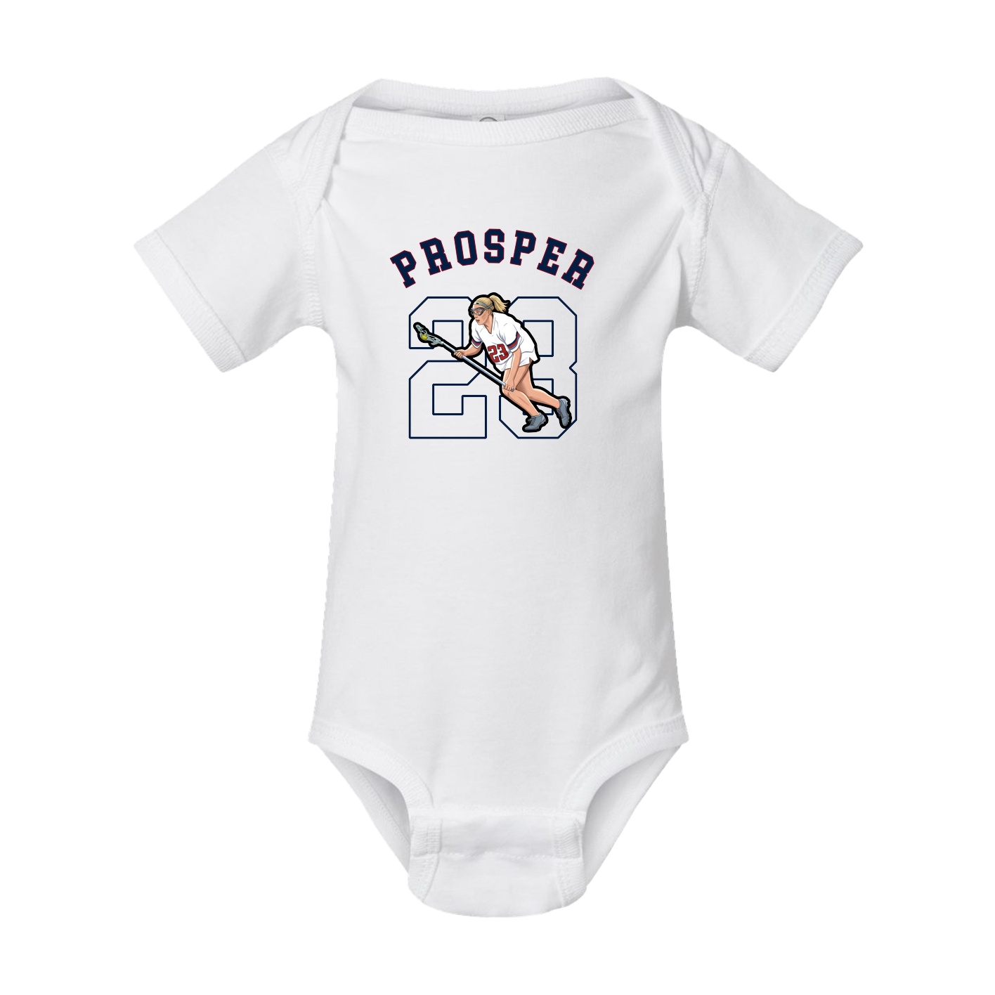 Baby Onesie — Shirsey Arch in White