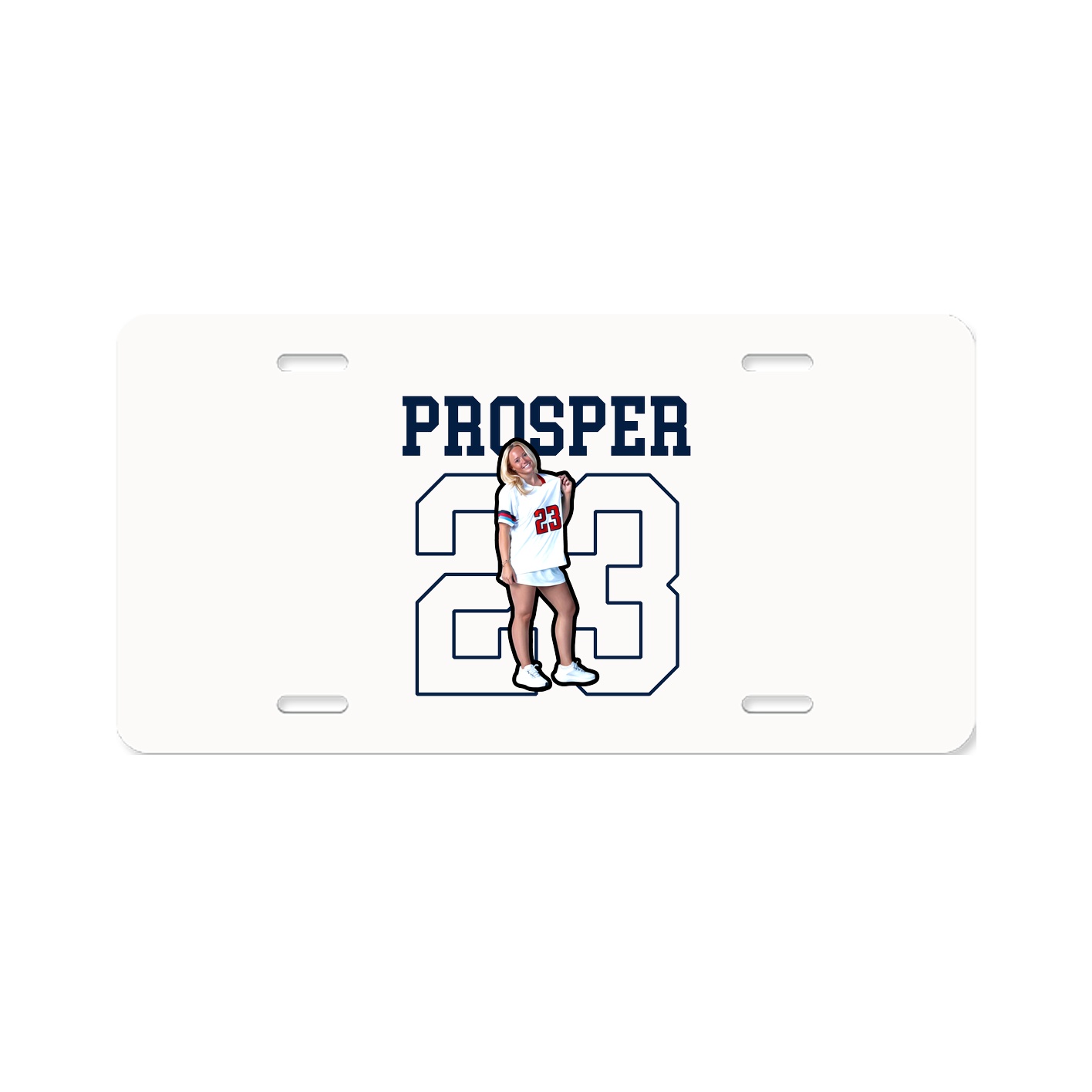 License Plate — Shirsey in Classic