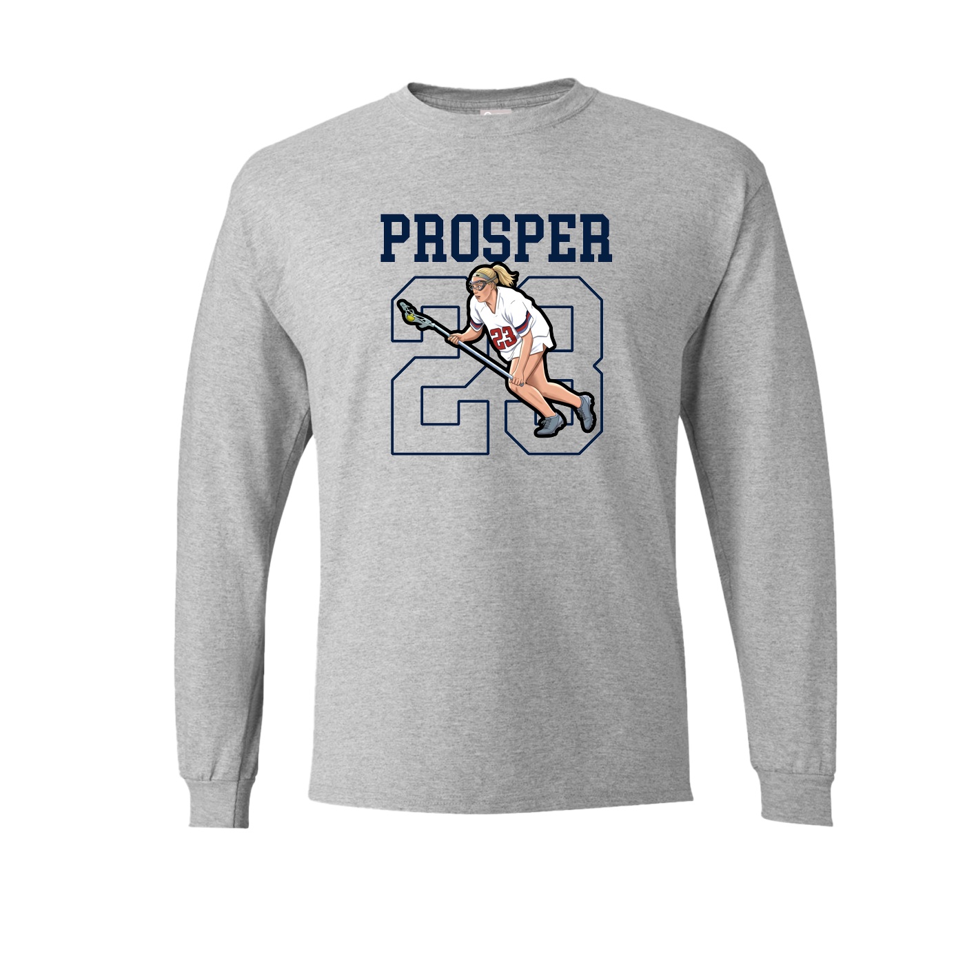 Long Sleeve Tee — Shirsey in Grey