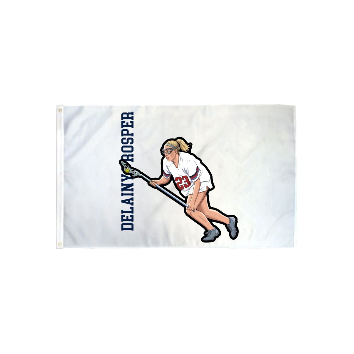 3x5 Flag — Name Vertical in Classic