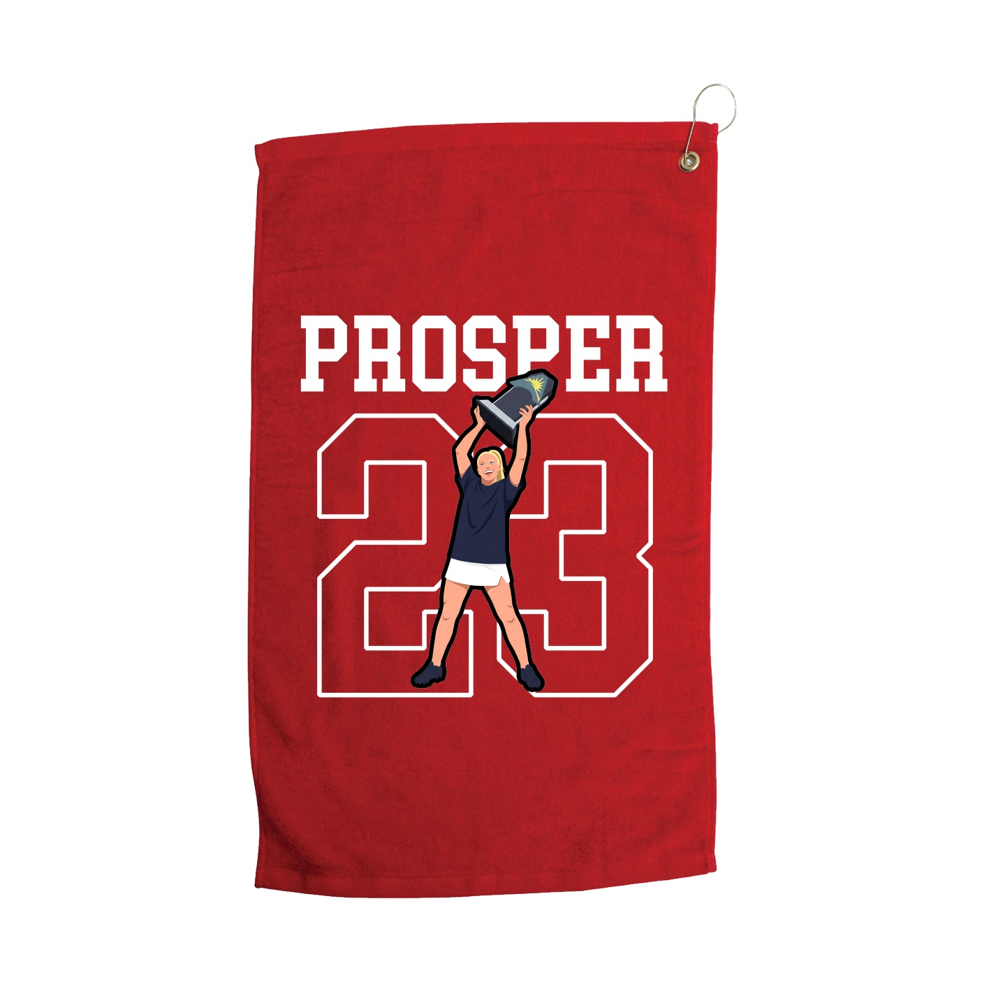 Golf Towel — Shirsey in Red