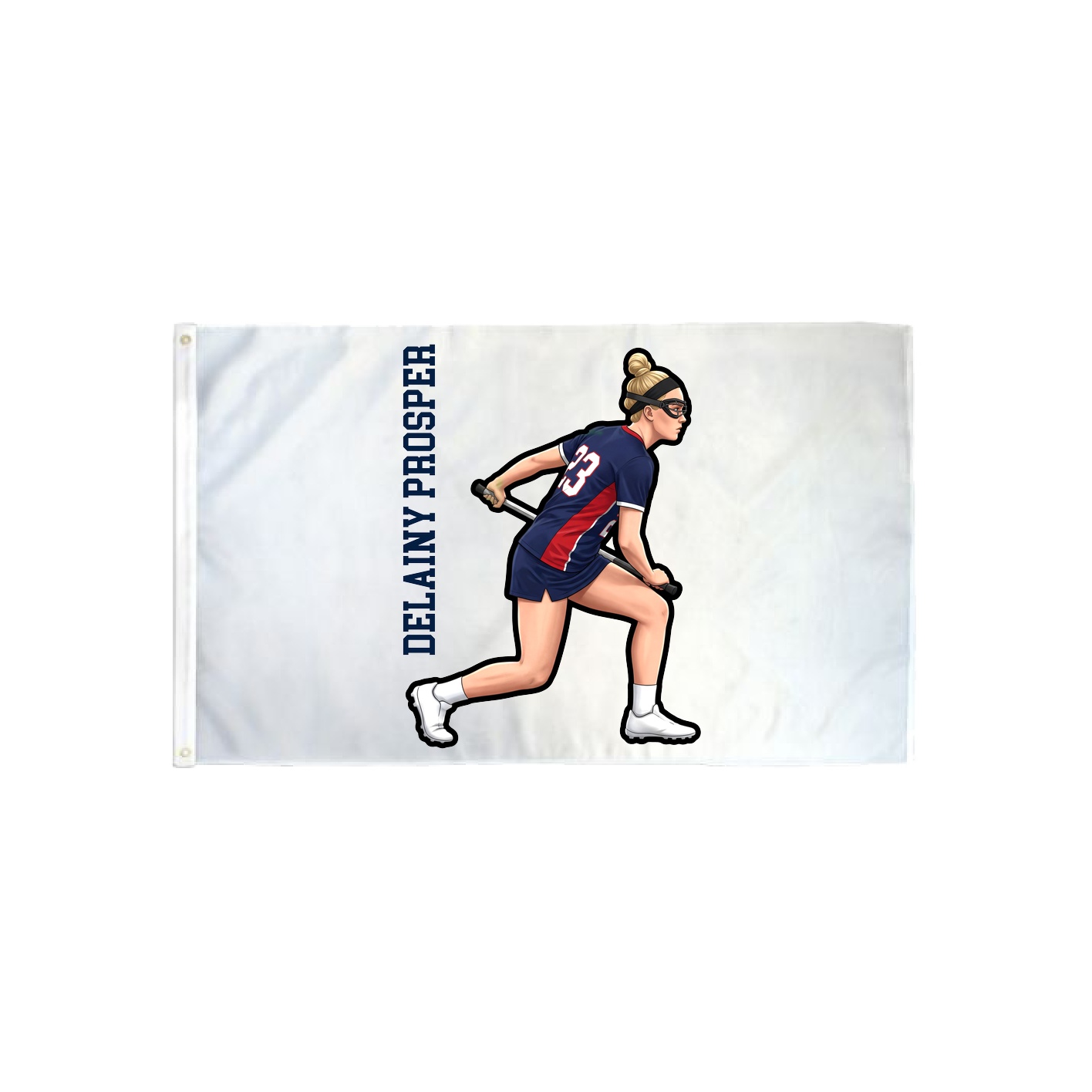 3x5 Flag — Name Vertical in Classic