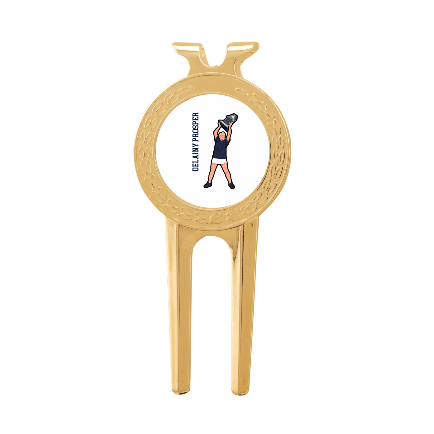 Divot Tool with Ball Marker — Name Vertical in Classic