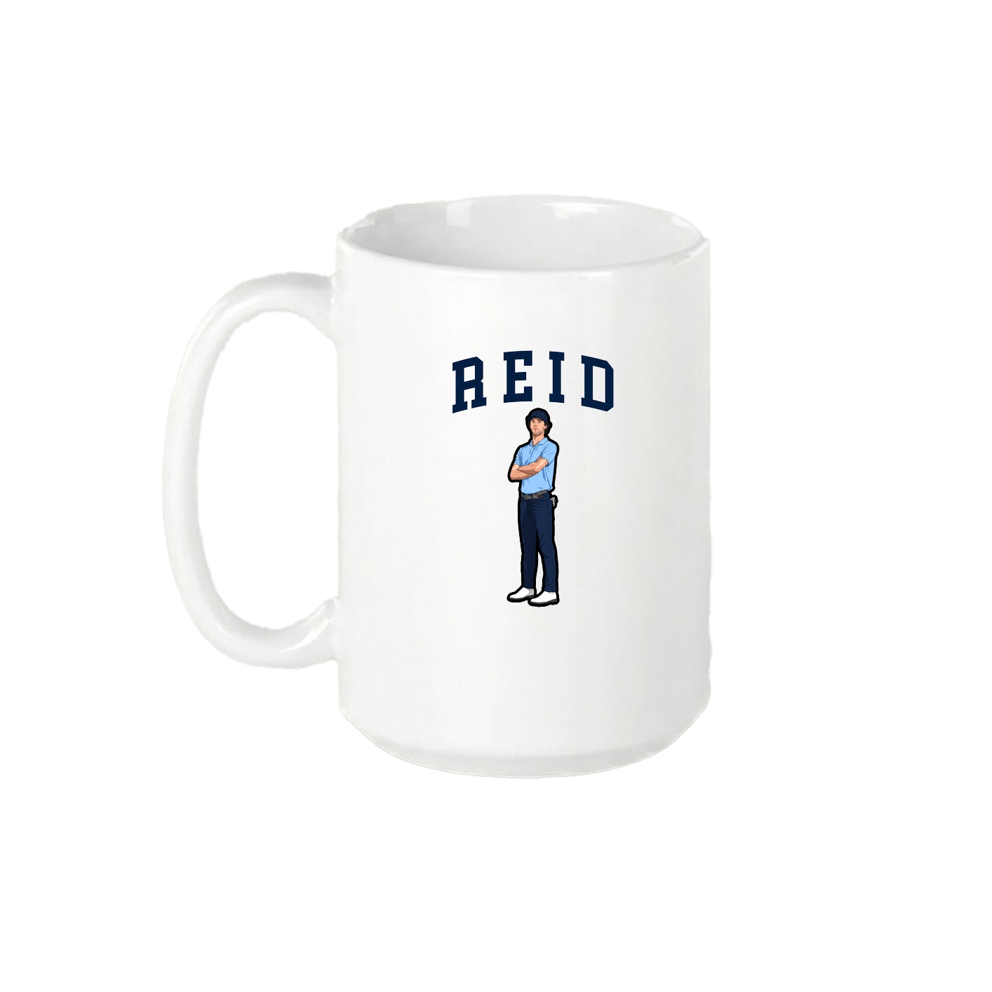 15oz Coffee Mug — Shirsey in White