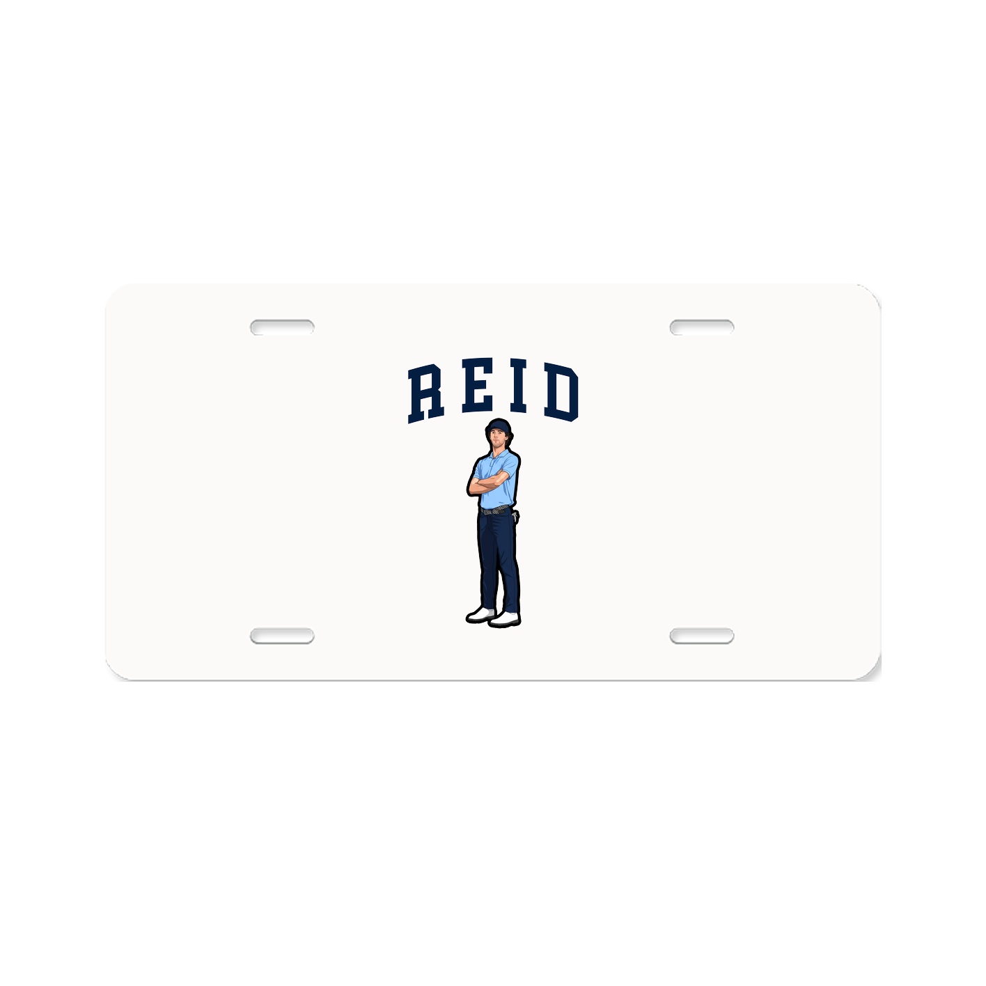 License Plate — Shirsey in Classic