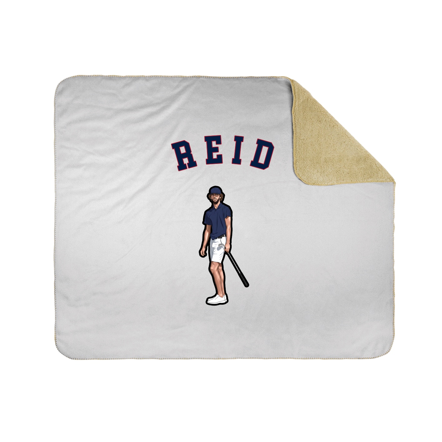 Throw Blanket — Shirsey Arch in White