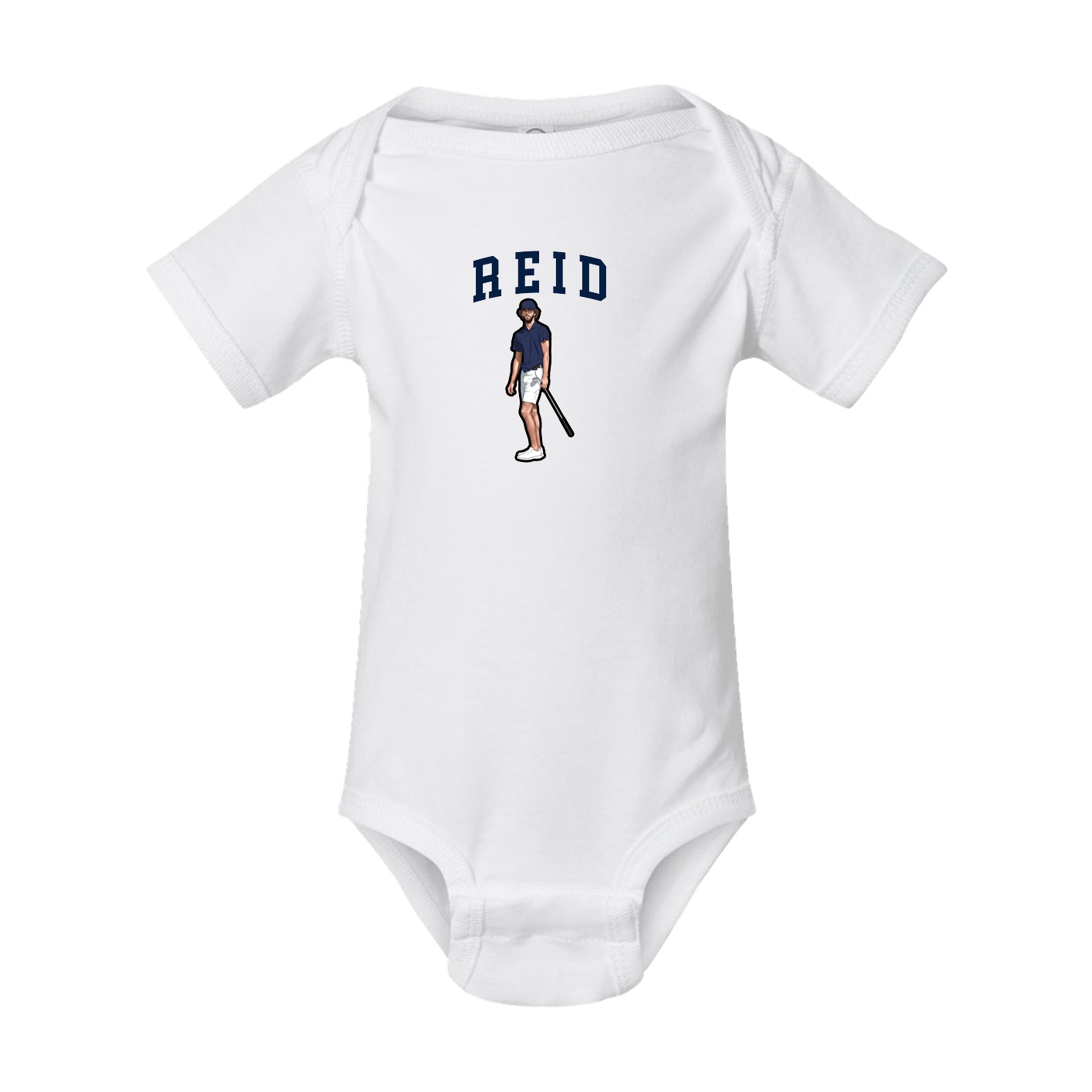 Baby Onesie — Shirsey in White