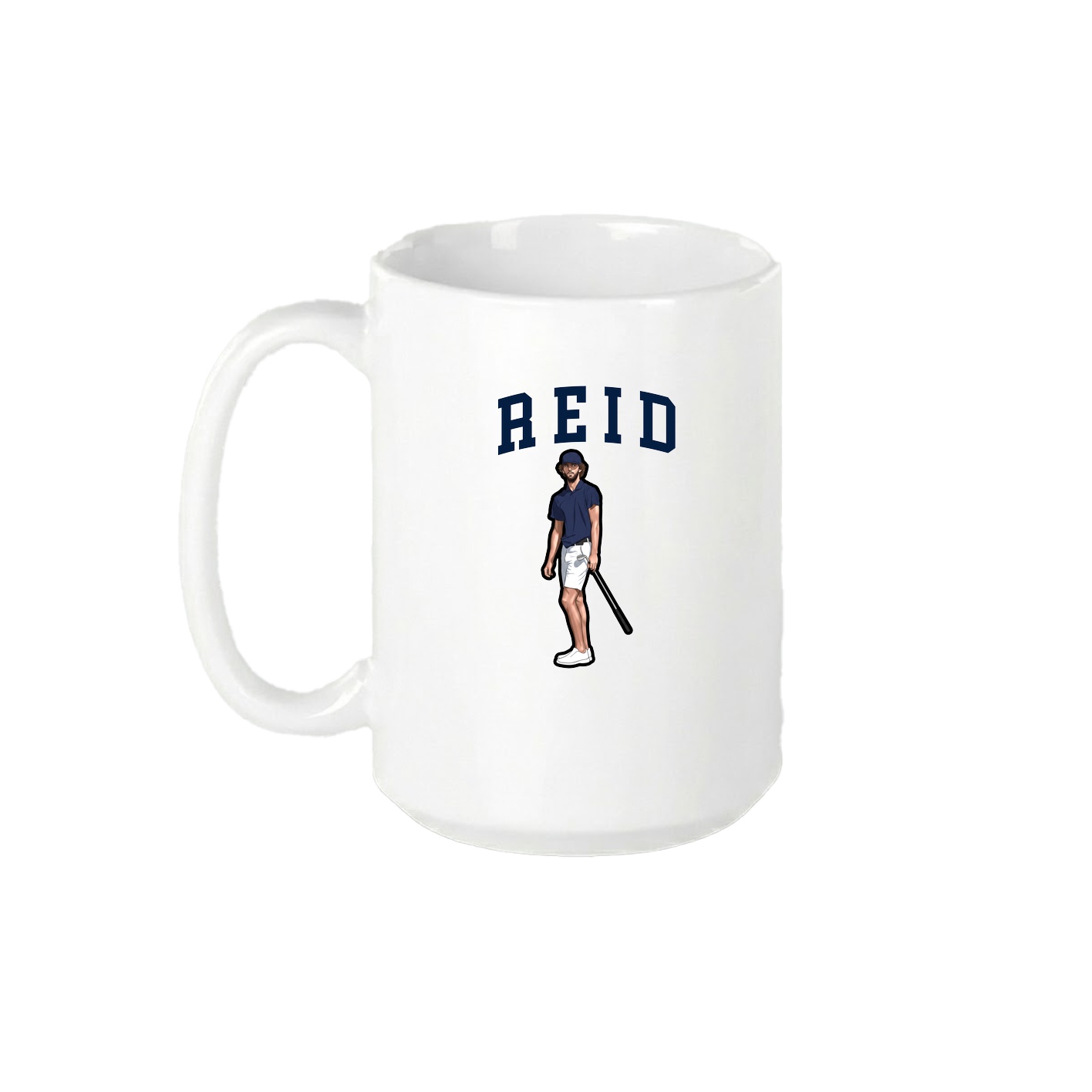 15oz Coffee Mug — Shirsey in White
