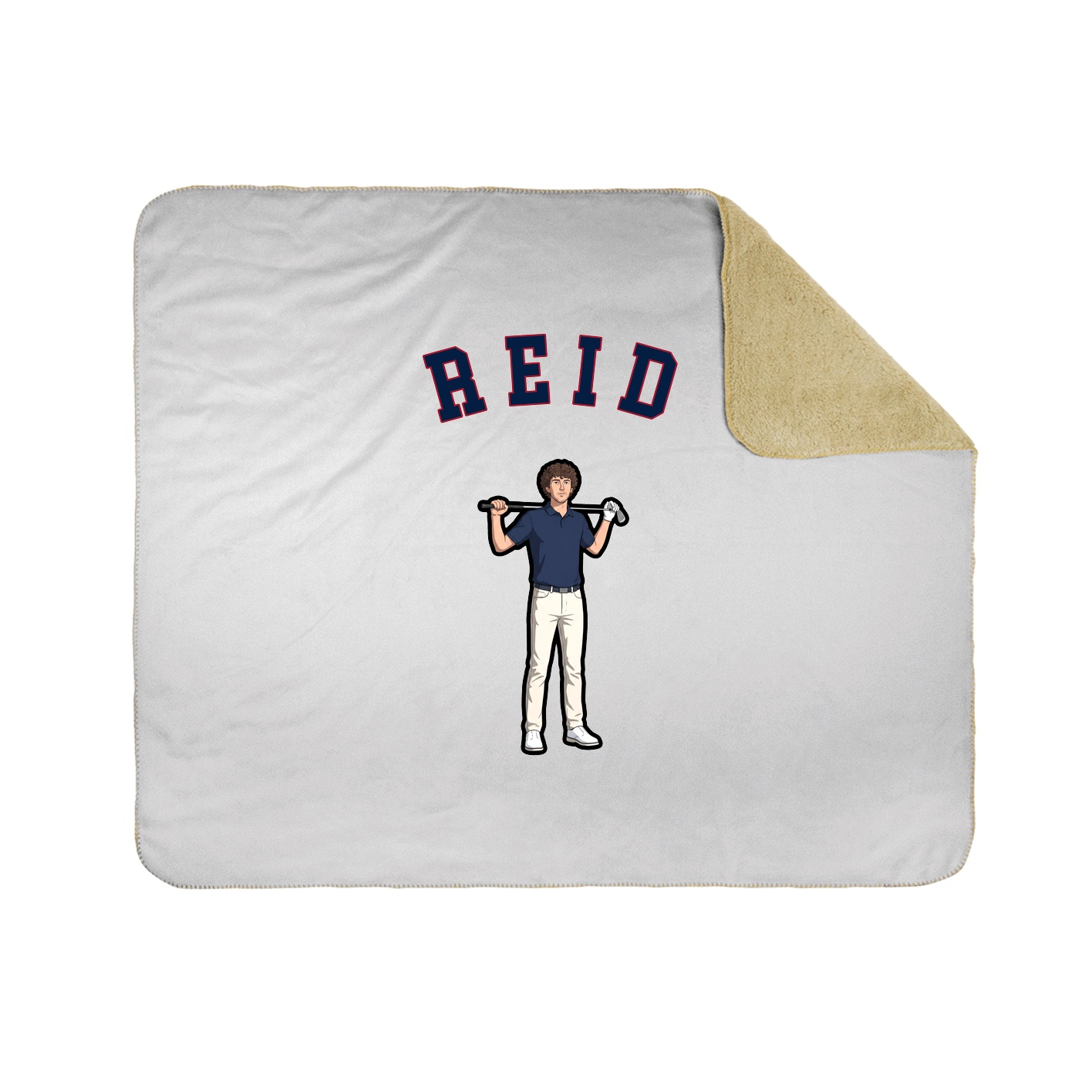 Throw Blanket — Shirsey Arch in White