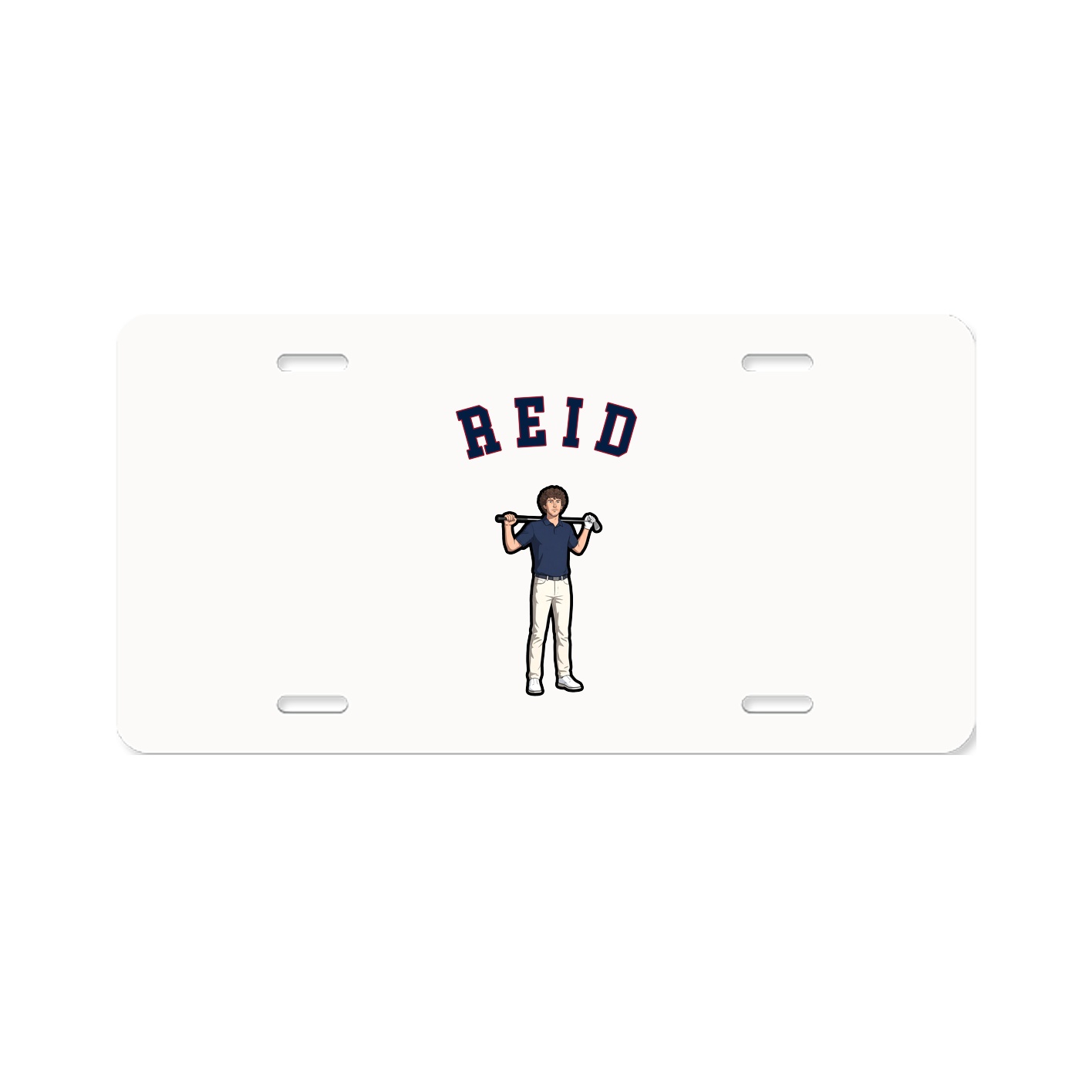 License Plate — Shirsey Arch in Classic