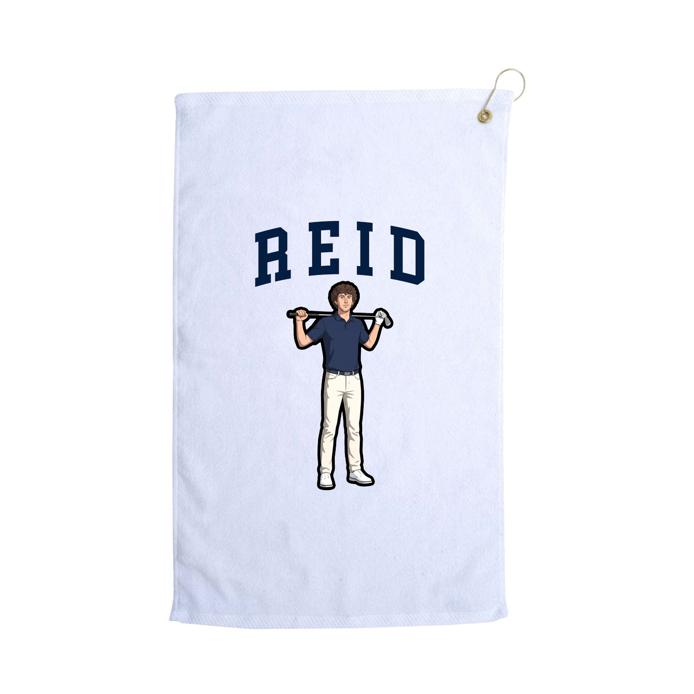 Golf Towel — Shirsey in White