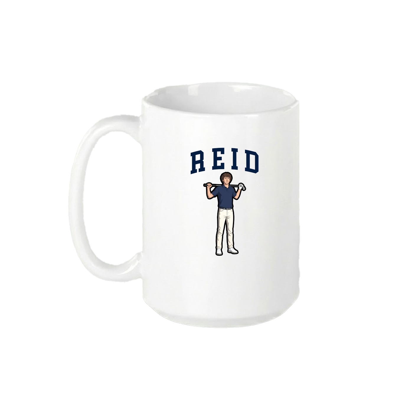 15oz Coffee Mug — Shirsey in White