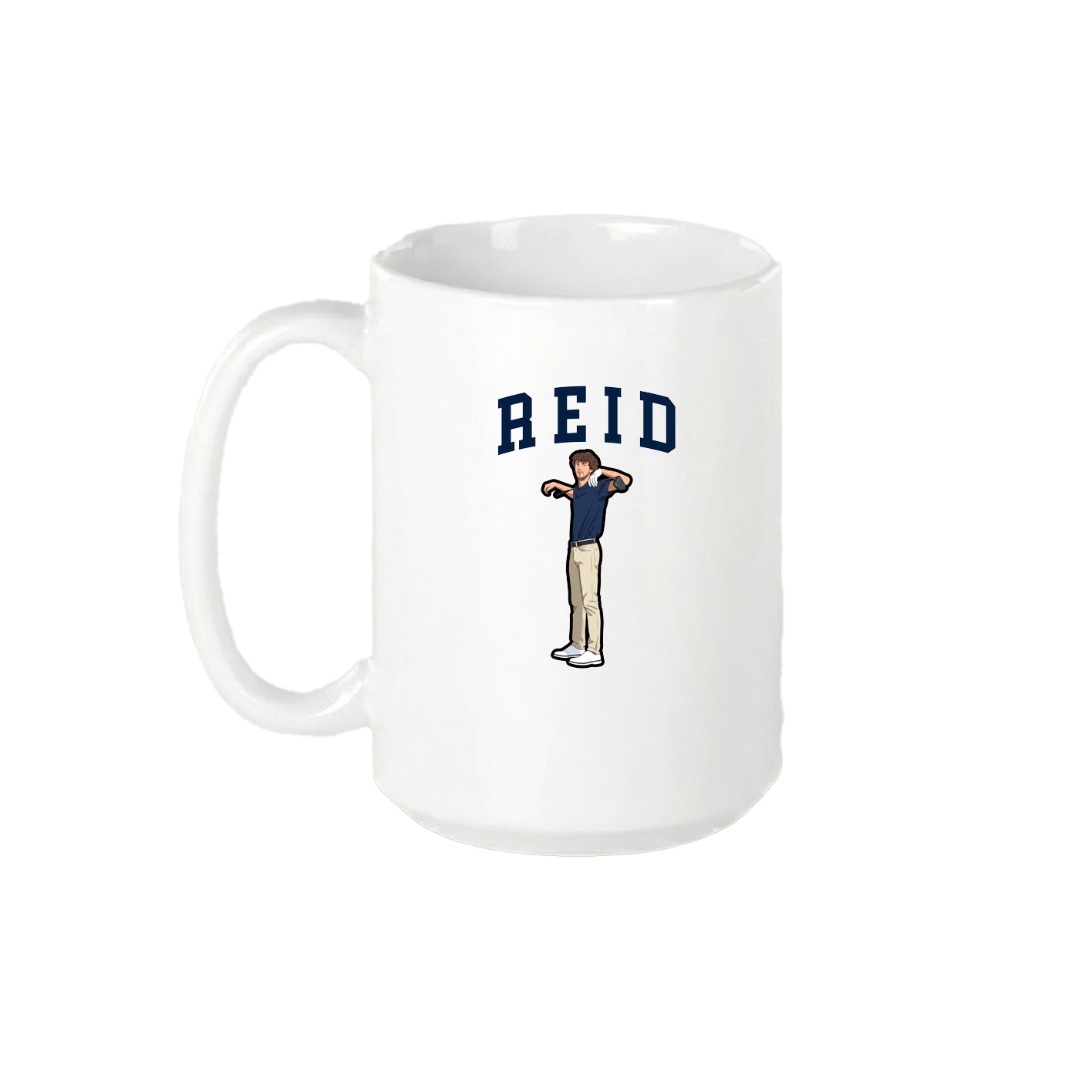 15oz Coffee Mug — Shirsey in White