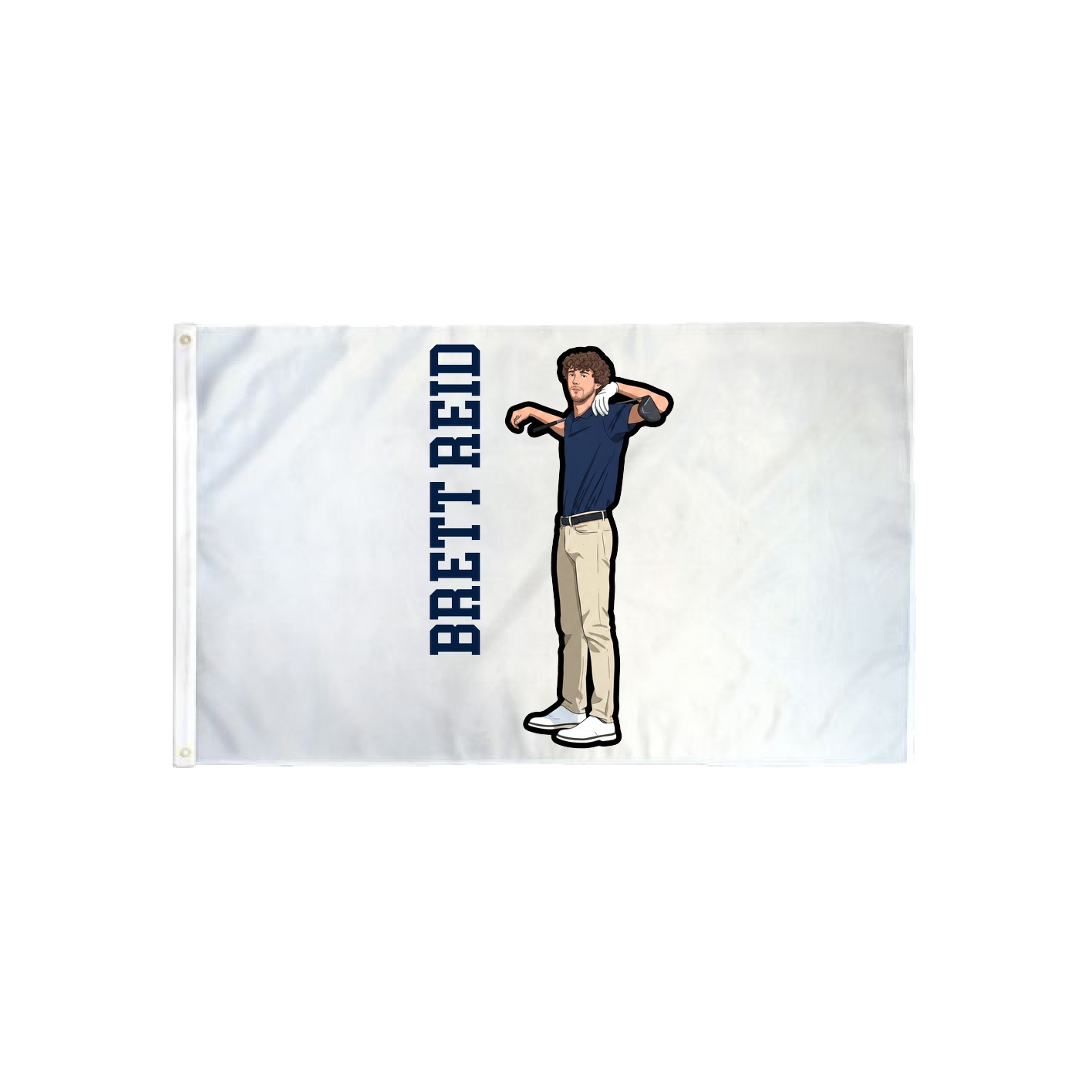 3x5 Flag — Name Vertical in Classic